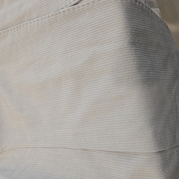 LAFAYETTE 148 RIBBED 1 BUTTON BLAZER. SIZE 14. GREY. - Picture 10 of 11